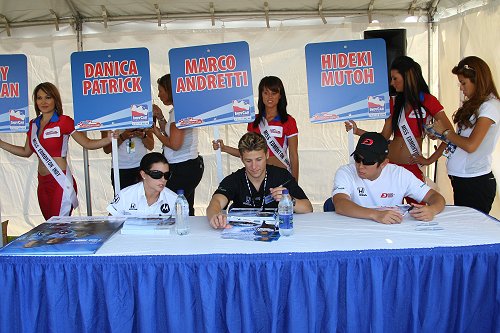 Sterke line-up Andretti Green Racing inclusief Danica Patrick
